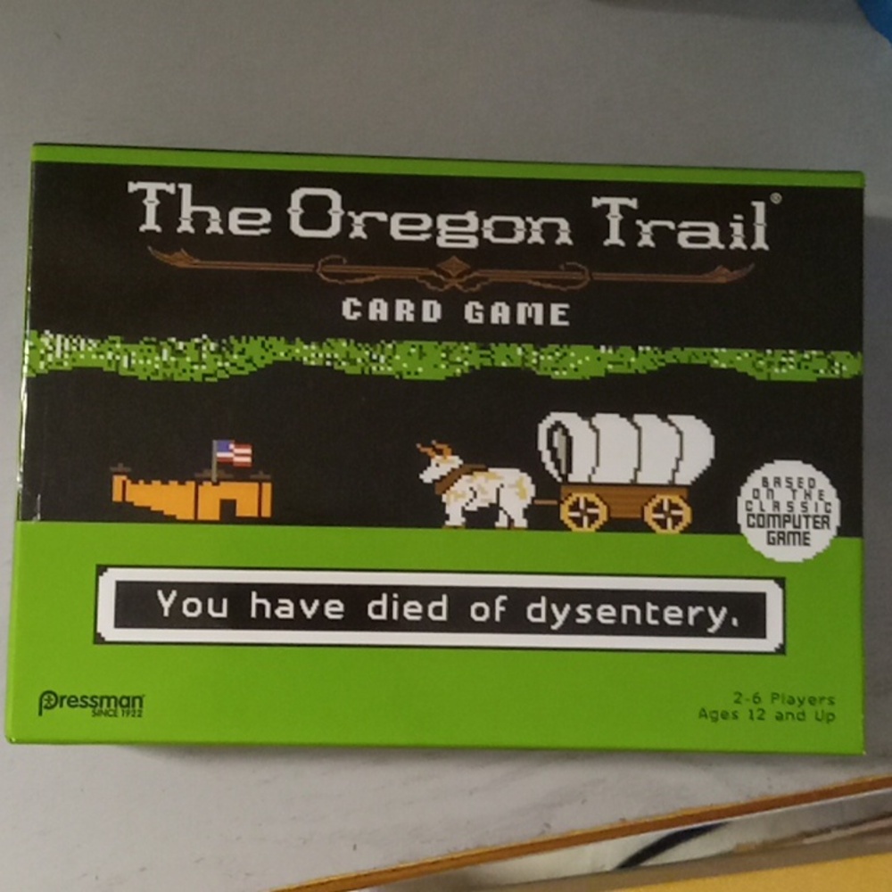 Oregon Trail Card Game Sealed